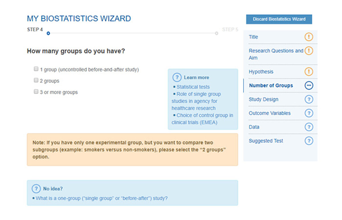 The Osteology Biostatistics Wizard helps you making the right choice and provides additional information.